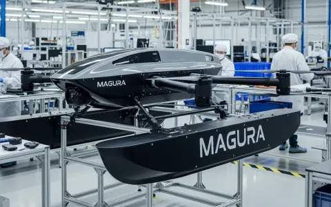 Морський дрон Magura на складальній лінії американського виробничого підприємства