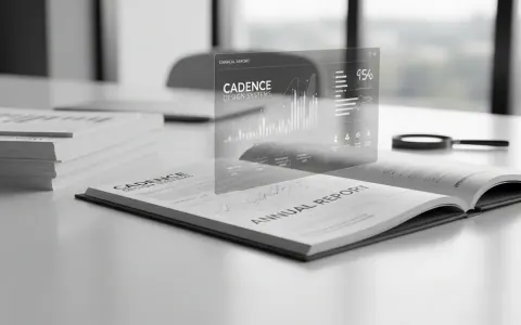 Фінансовий звіт CADENCE DESIGN SYSTEMS на столі
