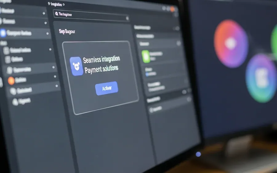 Екран комп'ютера з інтерфейсом Unity Dashboard, що показує інтеграцію Coda Payments