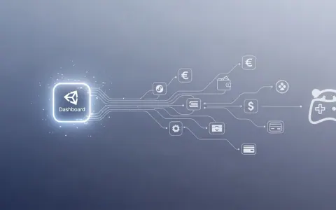 Концептуальна ілюстрація інтеграції глобальних платіжних методів у екосистему розробки ігор Unity
