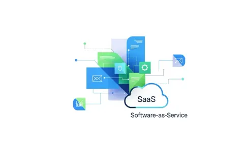 Концептуальна ілюстрація розробки індивідуальних SaaS-платформ