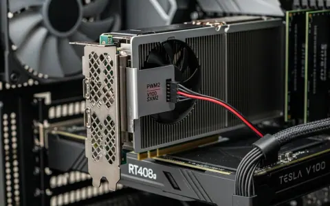 Nvidia Tesla V100 SXM2, встановлена в ігровий ПК з адаптером SXM2-to-PCIe та модифікованим кулером