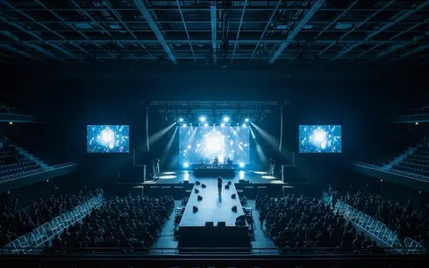 Нова конфігурація центральної сцени Le Zénith Paris