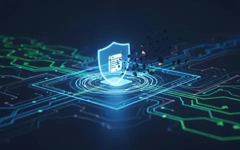 Концептуальна ілюстрація, що зображує автоматизоване виявлення та виправлення вразливостей програмного забезпечення.