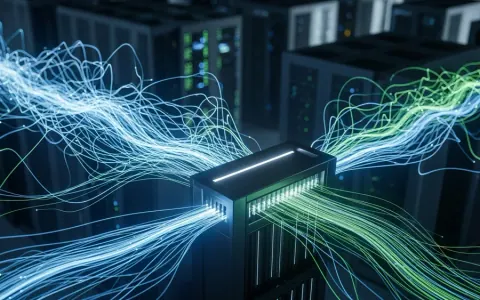 Візуалізація потоків даних, що фільтруються в центрі обробки даних NETSCOUT Arbor Cloud.