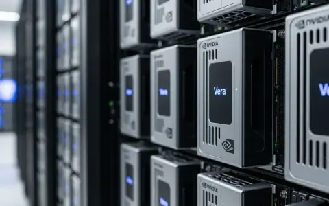 Кластер процесорів NVIDIA Vera у дата-центрі