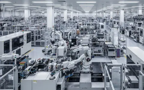 Виробничий цех заводу Samsung з виробництва напівпровідників