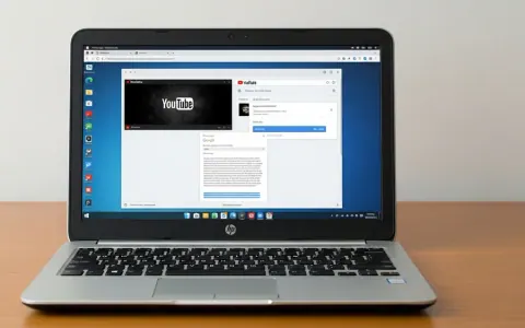 Ноутбук HP Pavilion m6 2012 року з відкритим робочим столом Bodhi Linux та кількома вкладками браузера