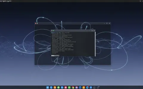 Концептуальна ілюстрація налаштування Linux-десктопу за допомогою ШІ